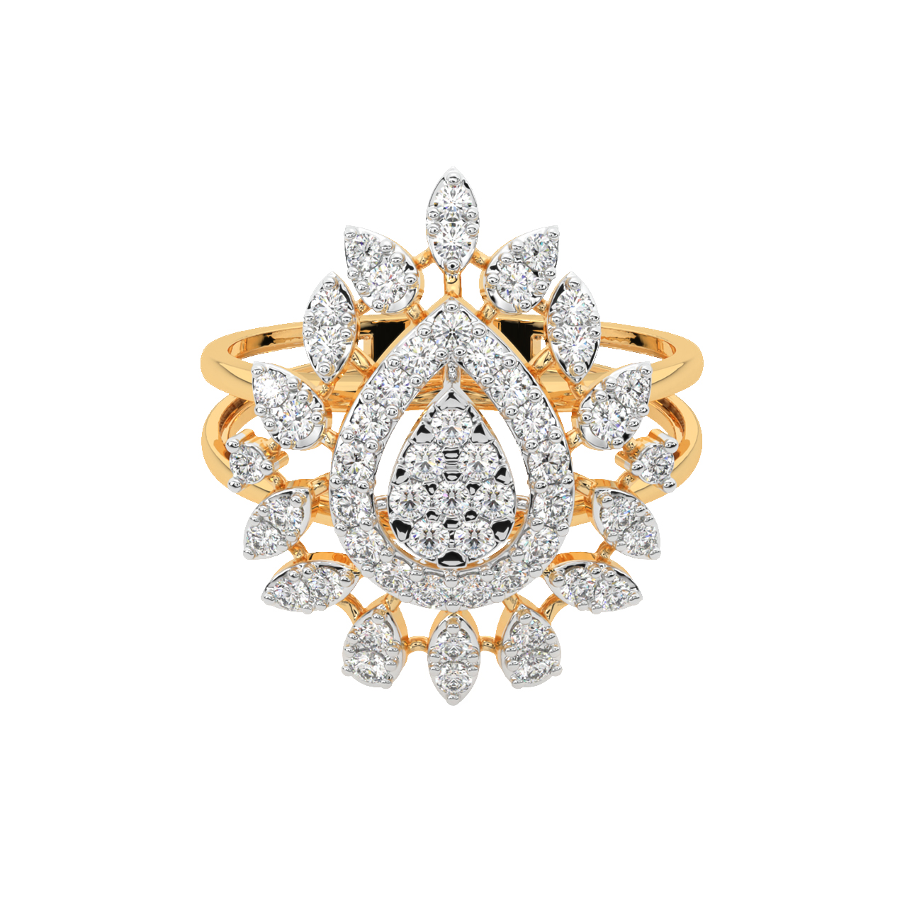 Leia Round Diamond Engagement Ring